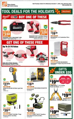Preview Home Depot weekly flyer / circulaire valid from Oct 29, 2026