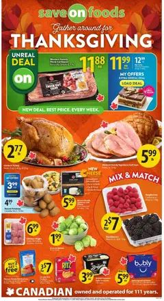 Preview Save on foods weekly flyer / circulaire valid from Oct 8, 2026