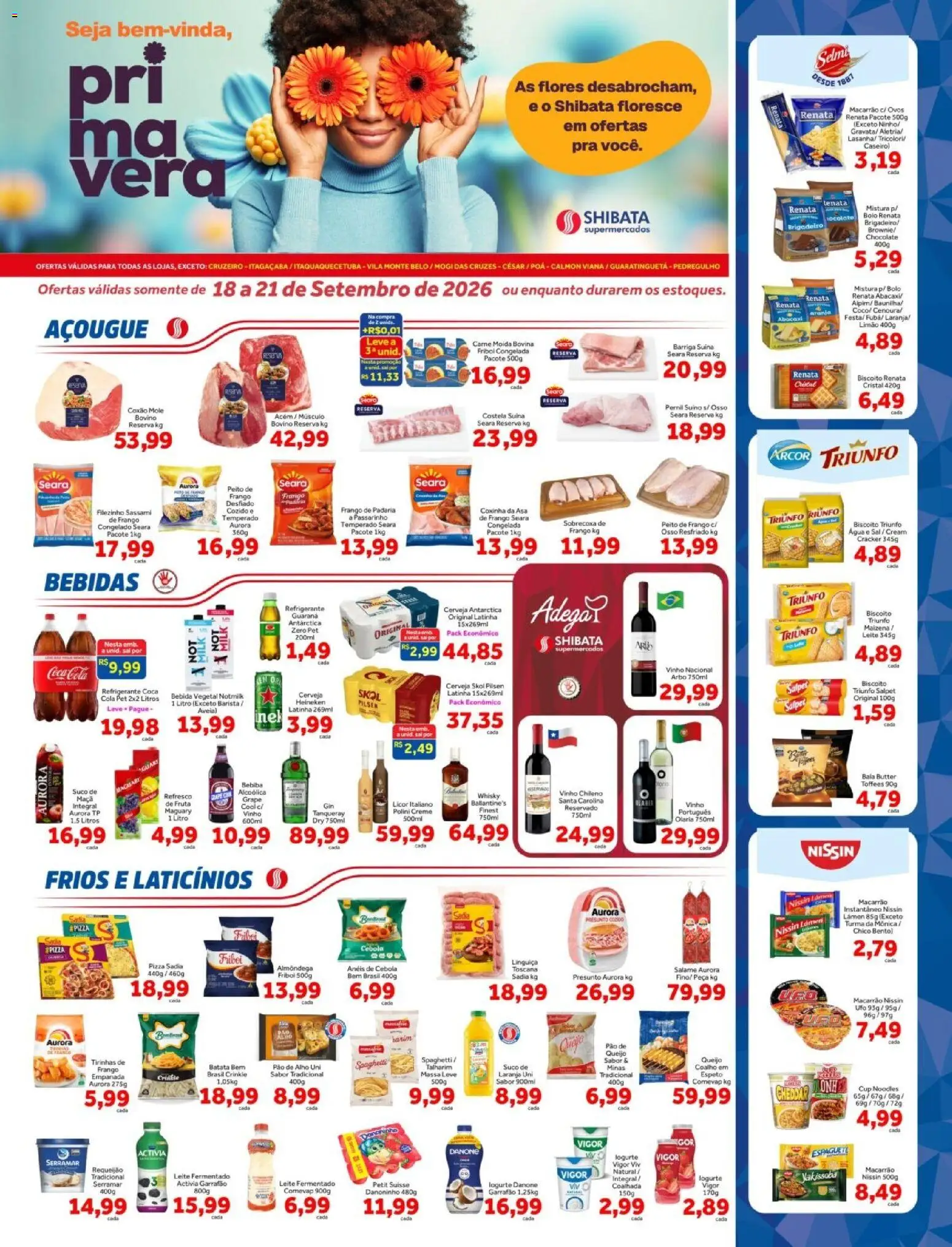 Shibata - Ofertas da semana - página 1- válido a partir de 18/09/2026
