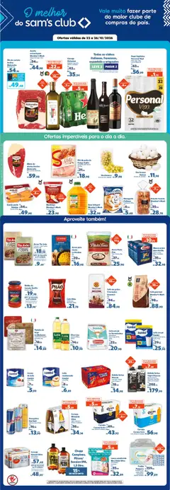 Pré-visualização Sam's Club - Ofertas da semana válida a partir de 22/10/2026