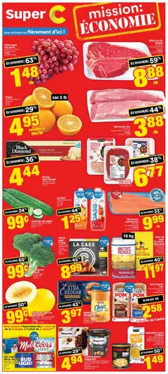 Preview Super C weekly flyer / circulaire valid from Sep 24, 2026