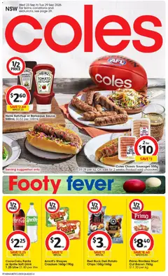 Coles catalogue preview - valid from 23/09/2026