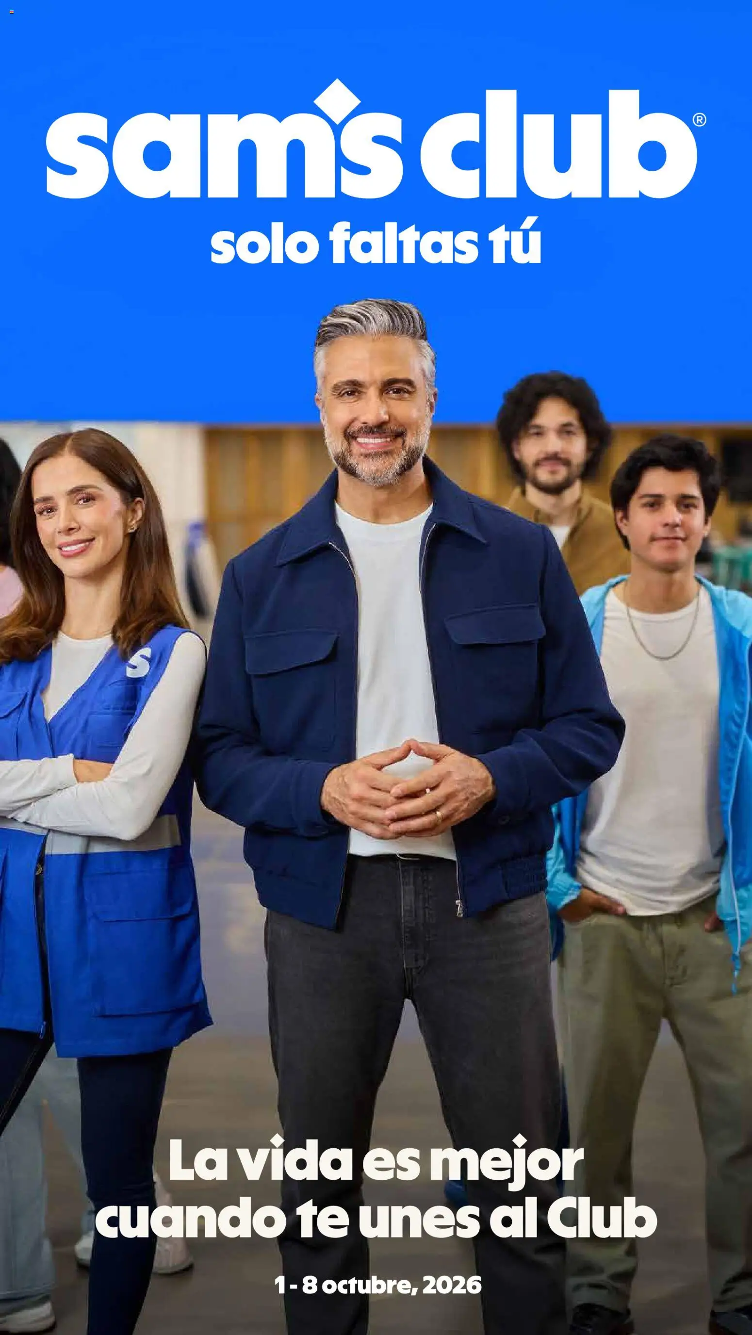 Sam's Club catálogo - página 1- válido desde 01/10/2026