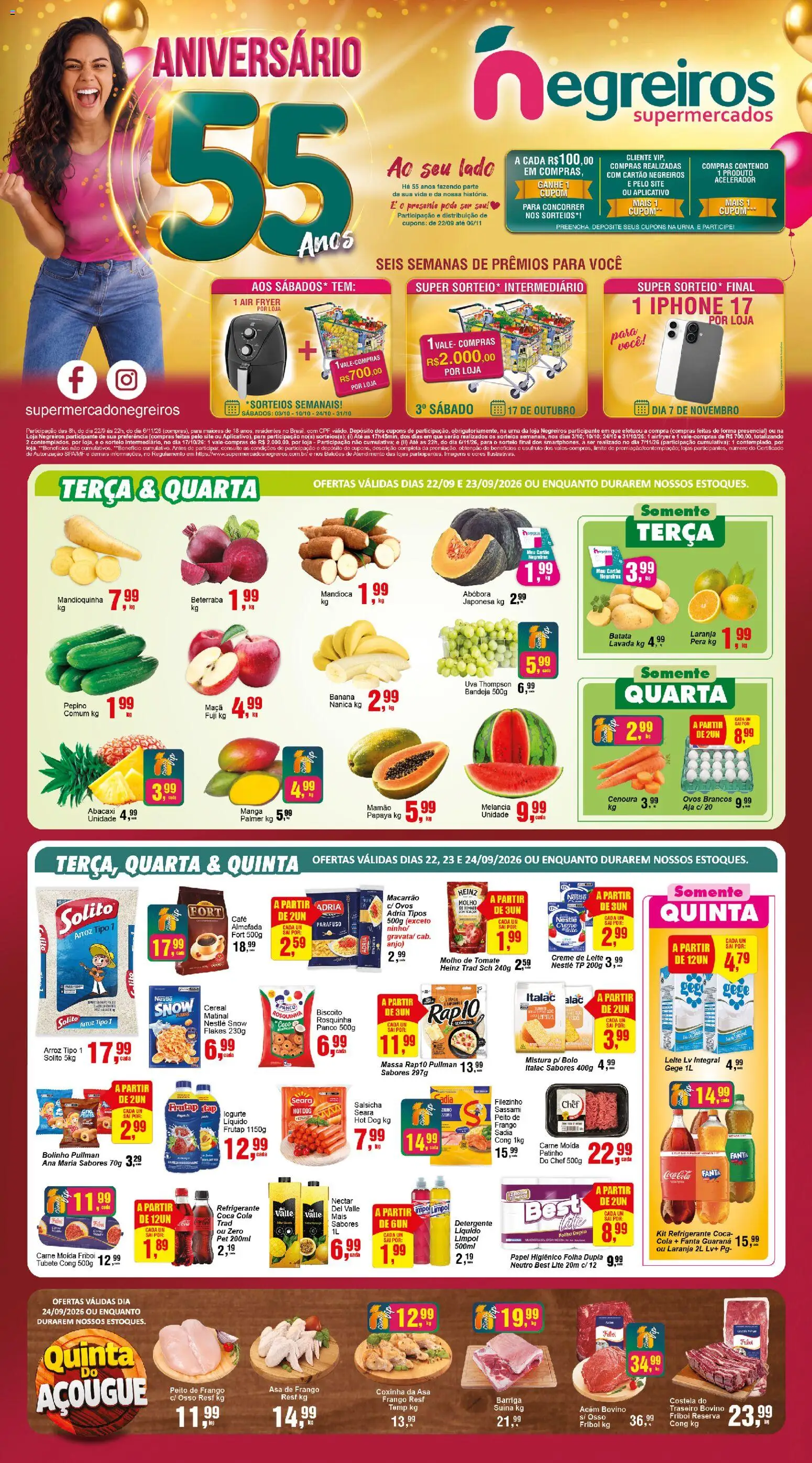 Negreiros - Ofertas da semana - página 1- válido a partir de 22/09/2026
