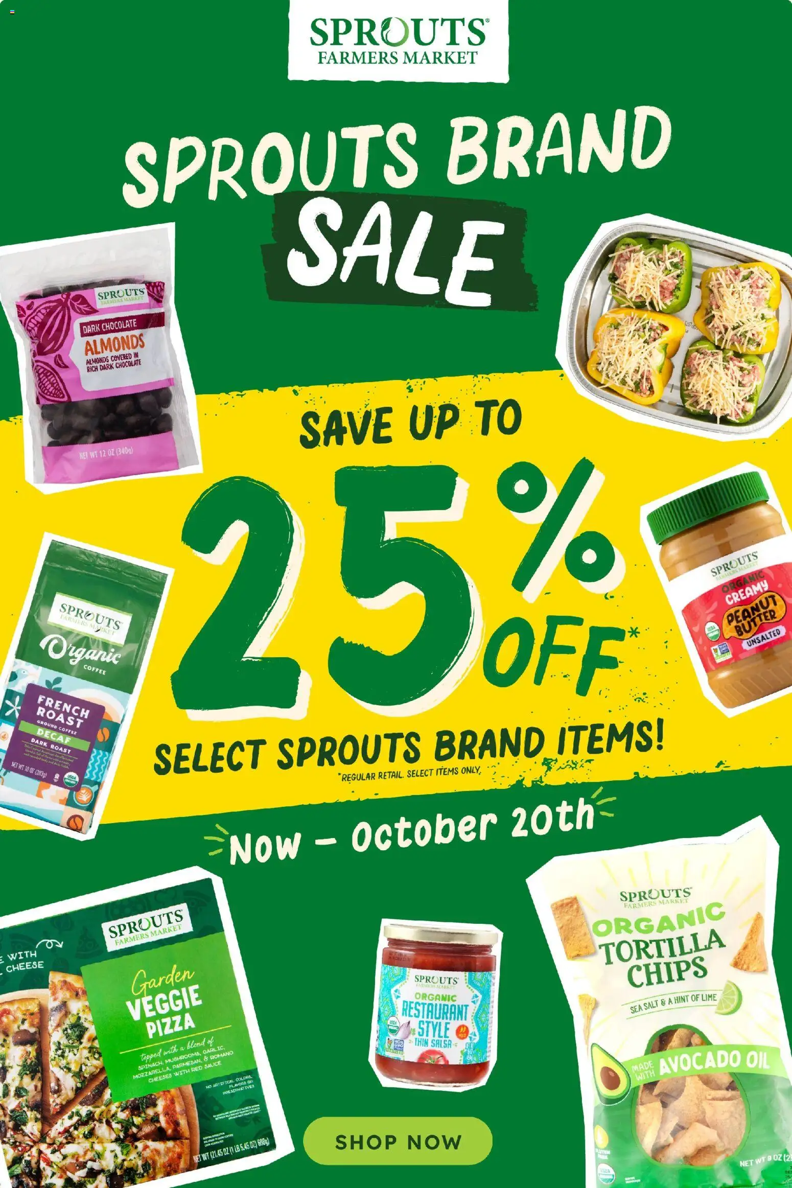 Sprouts Weekly Ad - page 1- valid from 10/14/2026