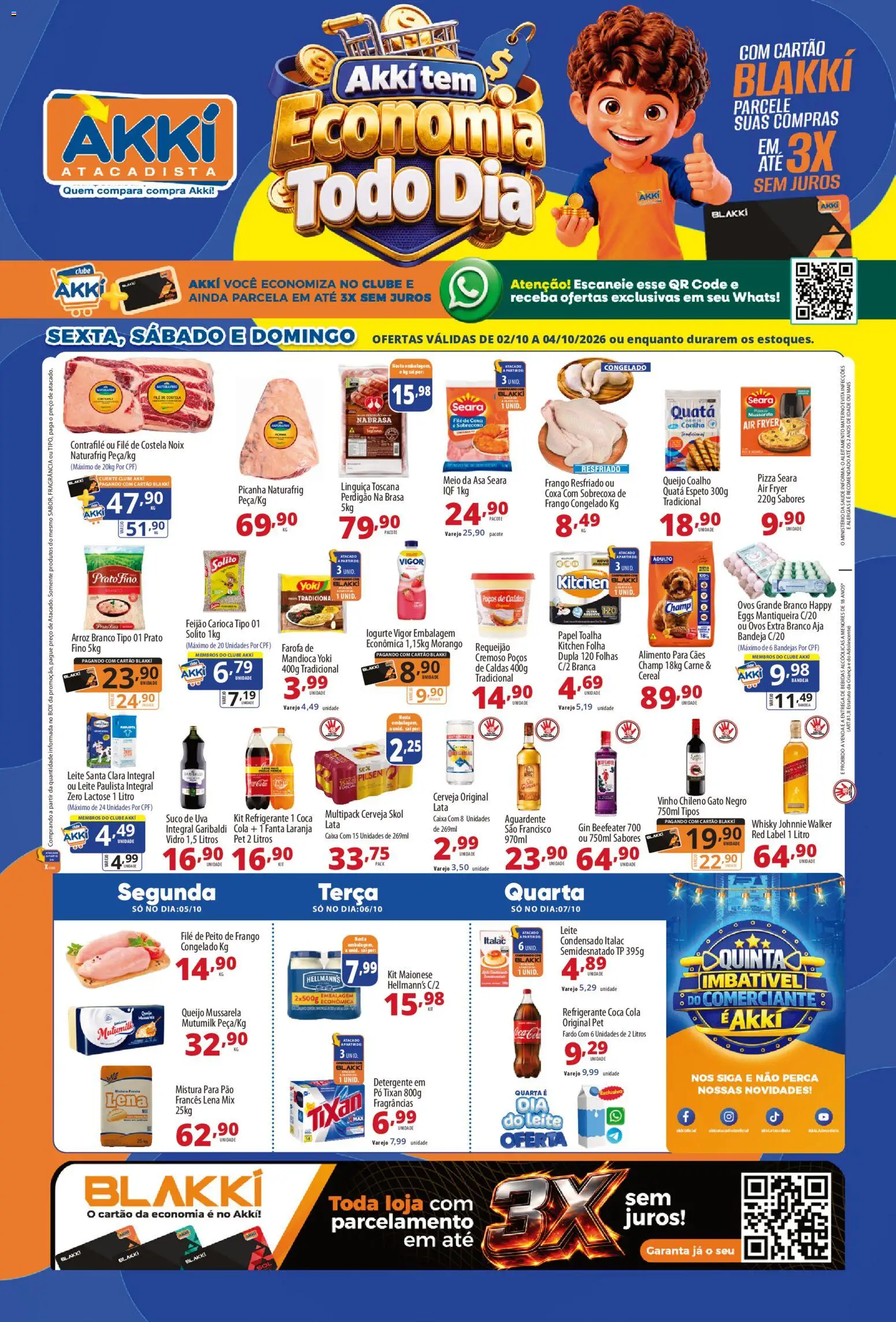 Akki Atacadista - Ofertas da semana - página 1- válido a partir de 02/10/2026
