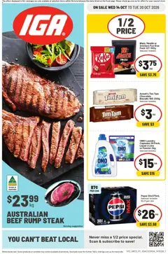IGA catalogue preview - valid from 14/10/2026