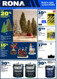 Preview Rona weekly flyer valid from Oct 29, 2026