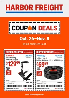 Preview Harbor Freight Weekly Ad valid from 10/26/2026