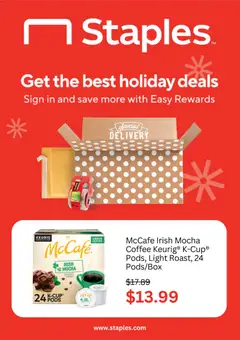 Preview Staples Weekly Ad valid from 10/25/2026