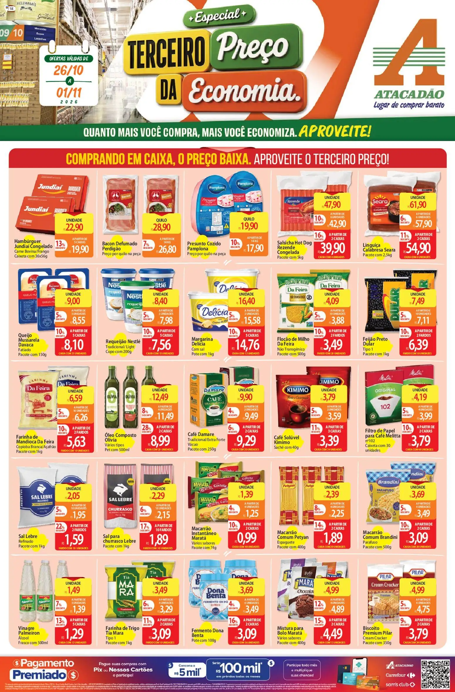 Atacadão - Ofertas da semana - página 1- válido a partir de 26/10/2026
