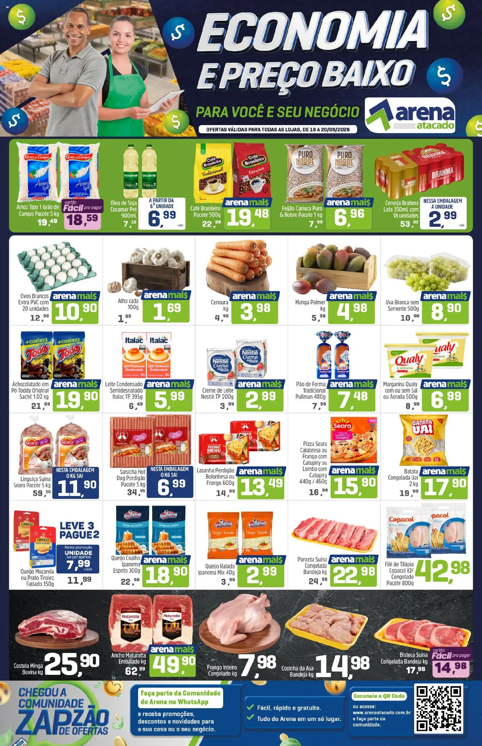 Arena Atacado - Ofertas da semana - página 1- válido a partir de 18/09/2026
