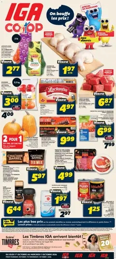 Preview IGA weekly flyer / circulaire valid from Oct 1, 2026