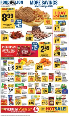 Preview Food Lion Weekly Ad valid from 09/16/2026