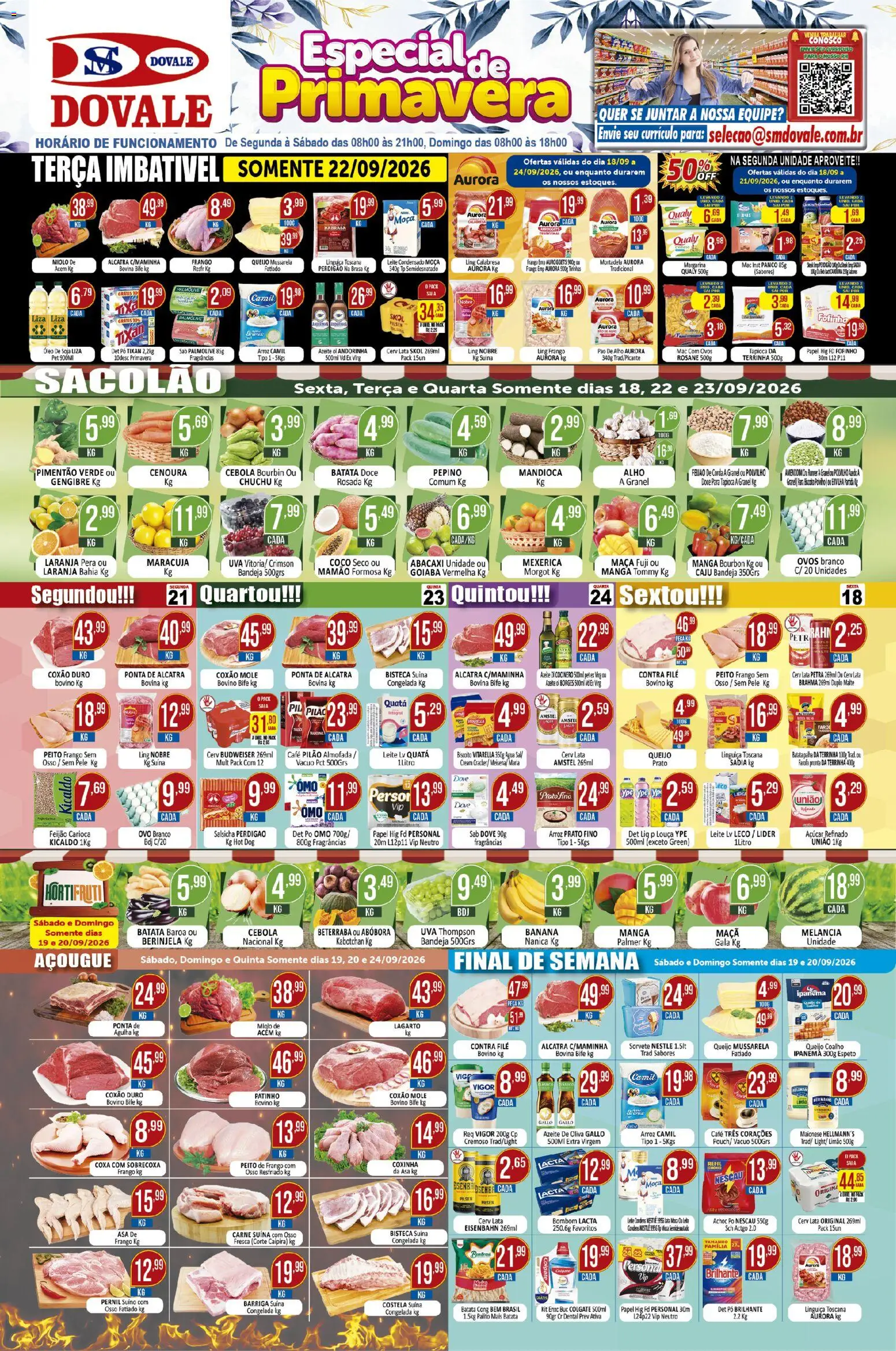 Dovale - Ofertas da semana - página 1- válido a partir de 18/09/2026
