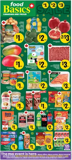 Preview Food Basics weekly flyer / circulaire valid from Oct 29, 2026