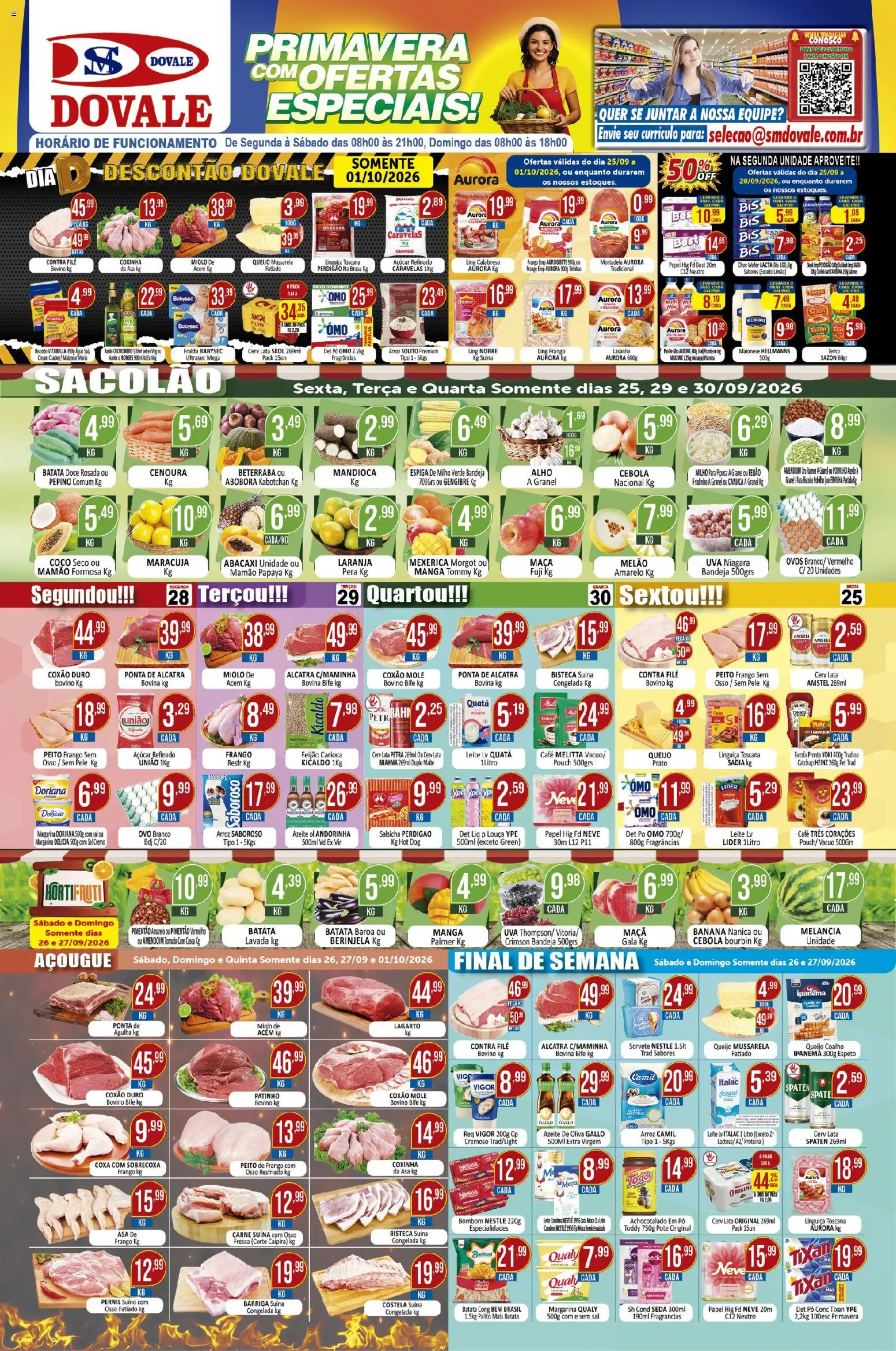 Dovale - Ofertas da semana - página 1- válido a partir de 25/09/2026
