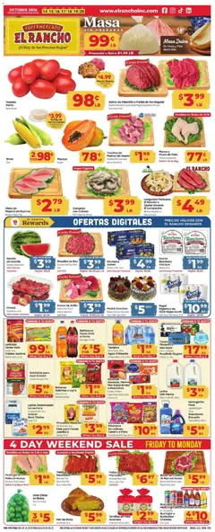 Preview El Rancho Weekly Ad valid from 10/14/2026