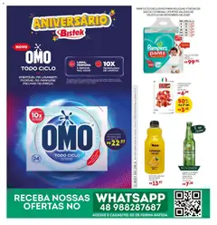 Pré-visualização Bistek Supermercados ofertas Quinzenal válida a partir de 09/09/2026