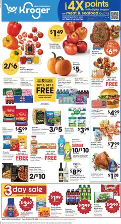 Preview Kroger Weekly Ad valid from 10/07/2026