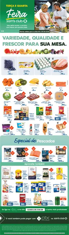 Pré-visualização Sam's Club - Ofertas da semana válida a partir de 08/09/2026