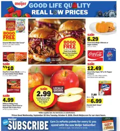 Preview Meijer Weekly Ad valid from 09/30/2026