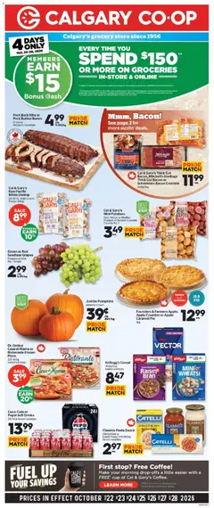 Preview Calgary Co-op weekly flyer / circulaire valid from Oct 22, 2026