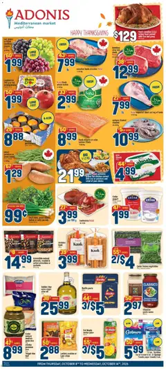 Preview Adonis weekly flyer valid from Oct 8, 2026