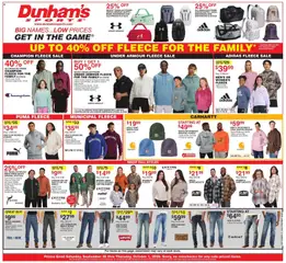 Preview Dunham's Sports Weekly Ad valid from 09/26/2026