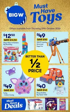 Big W catalogue preview - valid from 29/10/2026