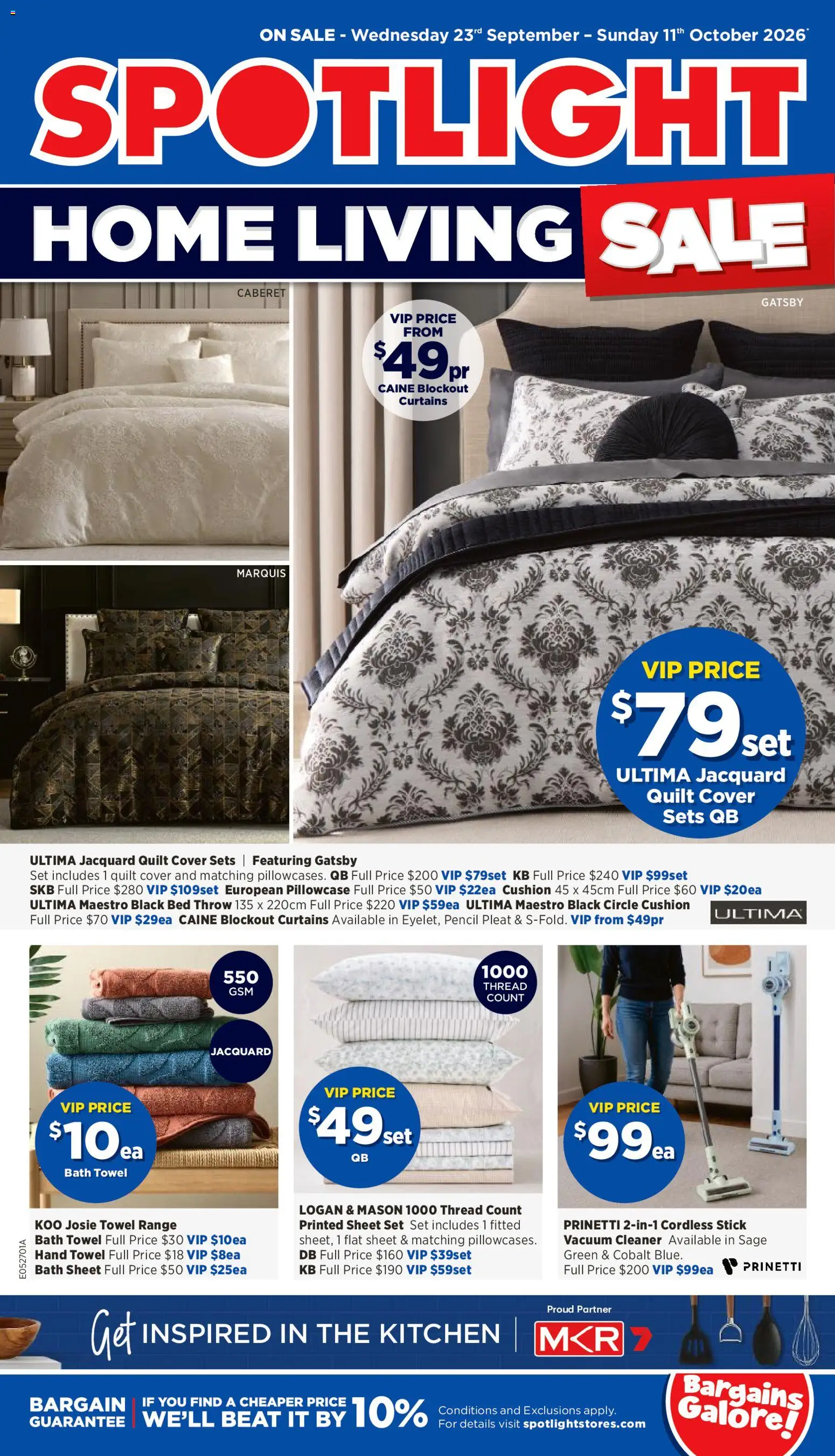 Spotlight catalogue - page 1- valid from 23/09/2026