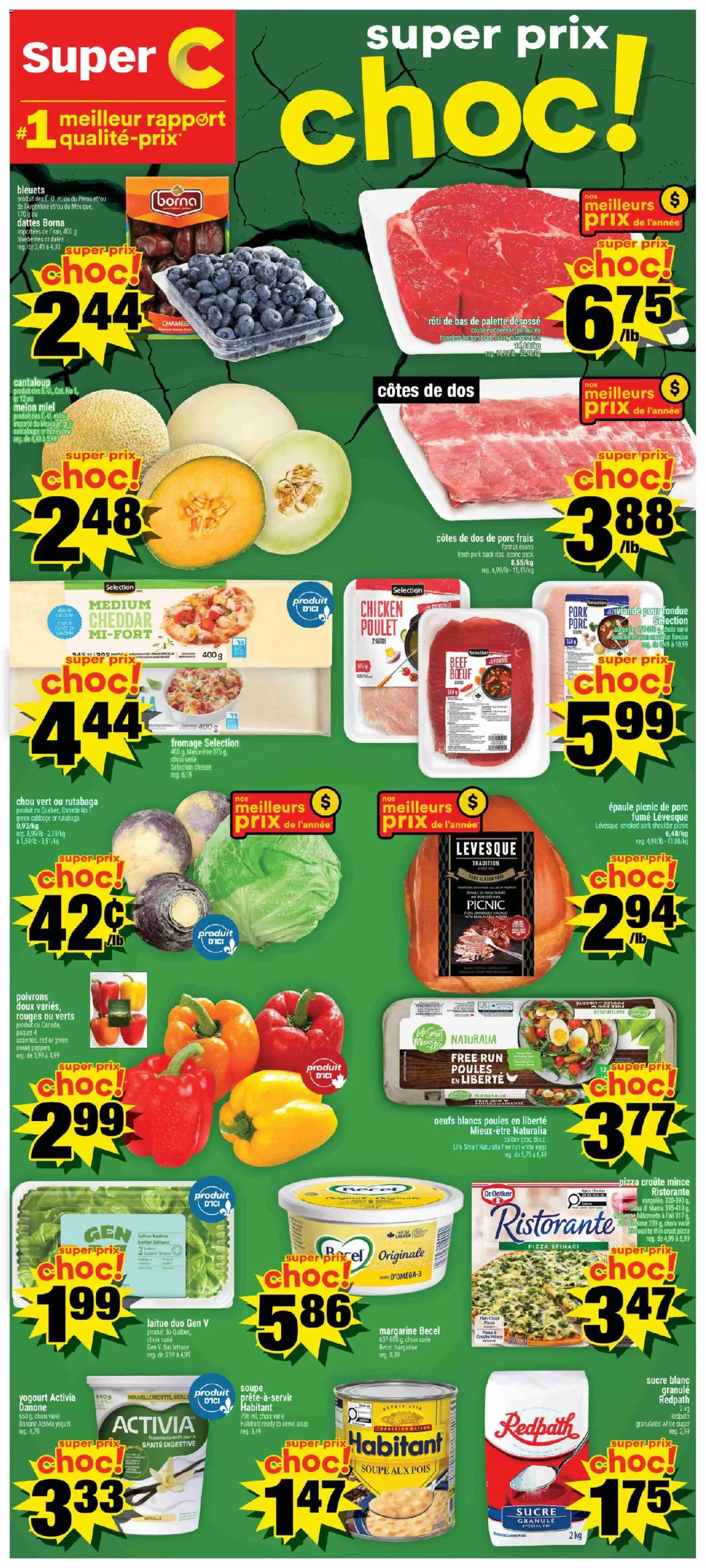 Super C weekly flyer / circulaire - page 1- valid from Oct 22, 2026