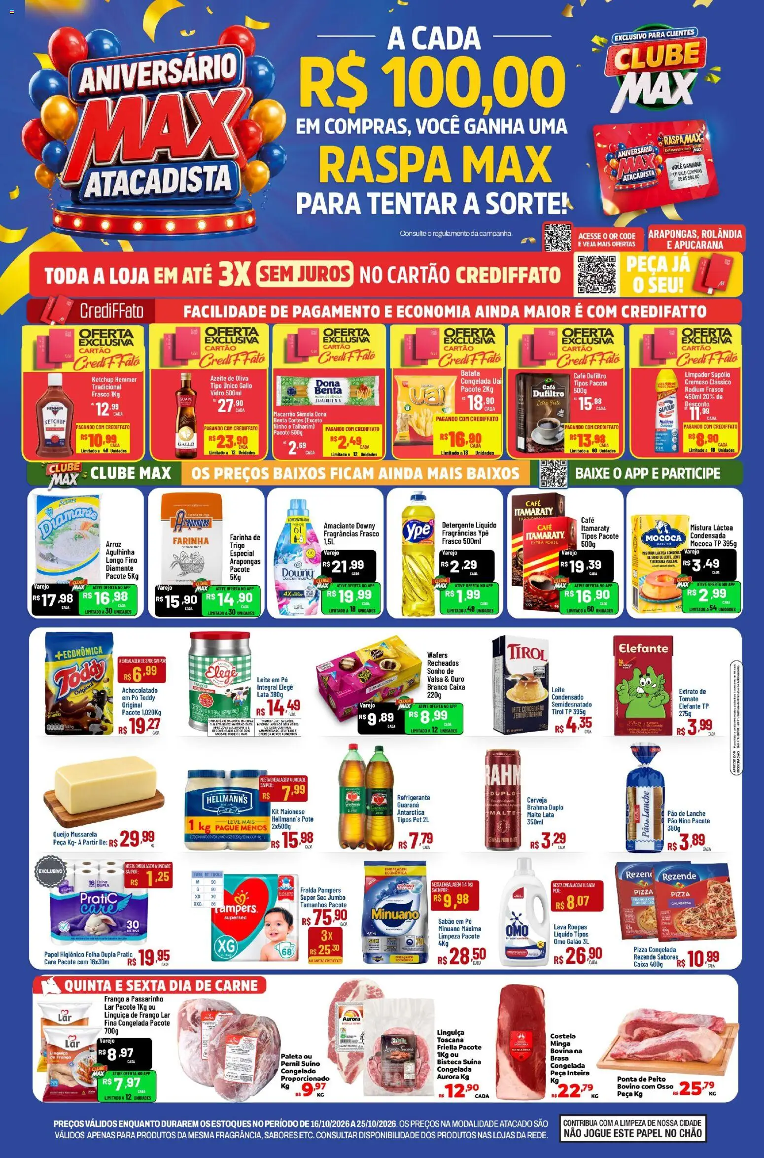 Max Atacadista - Ofertas da semana - página 1- válido a partir de 16/10/2026
