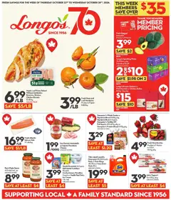 Preview Longo's weekly flyer / circulaire valid from Oct 22, 2026