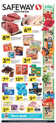 Preview Safeway weekly flyer / circulaire valid from Oct 22, 2026
