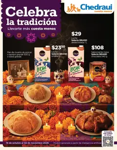 Chedraui folleto válido desde 16/10/2026