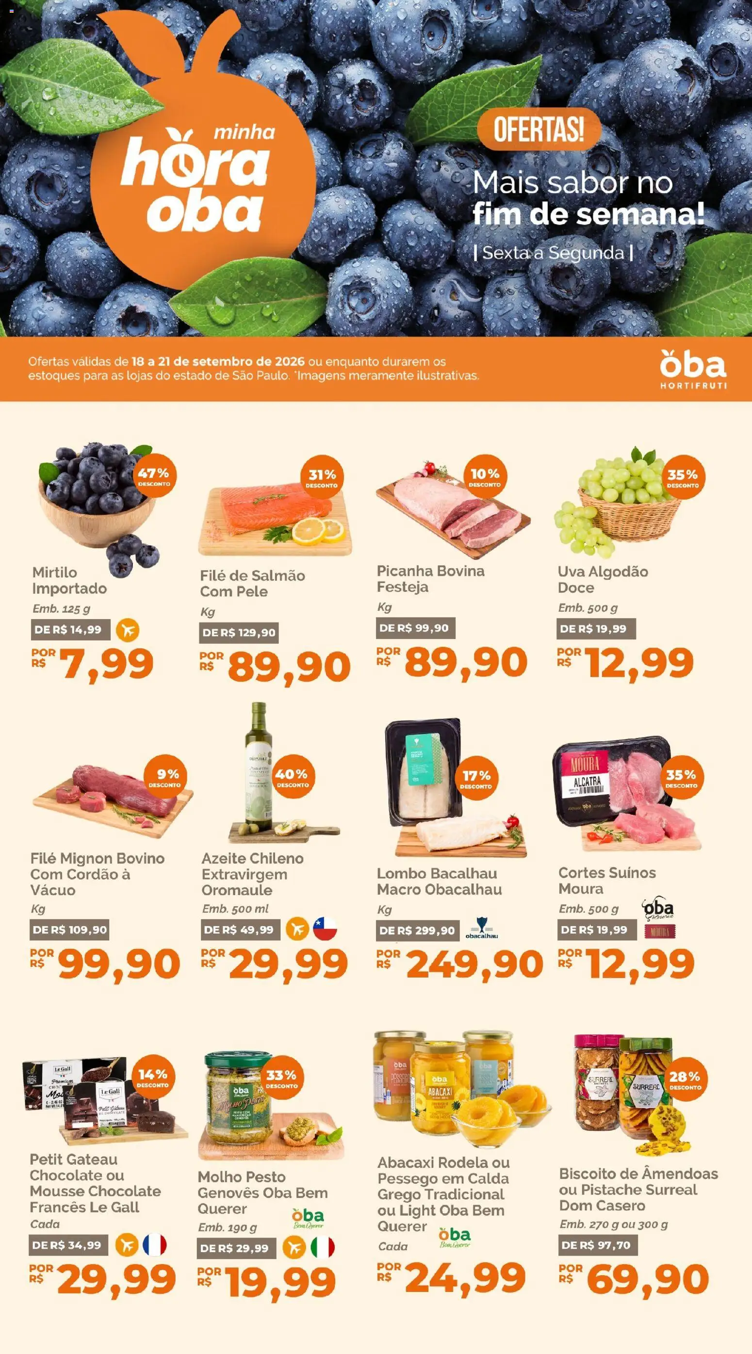 Oba Hortifruti - Ofertas da semana - página 1- válido a partir de 18/09/2026
