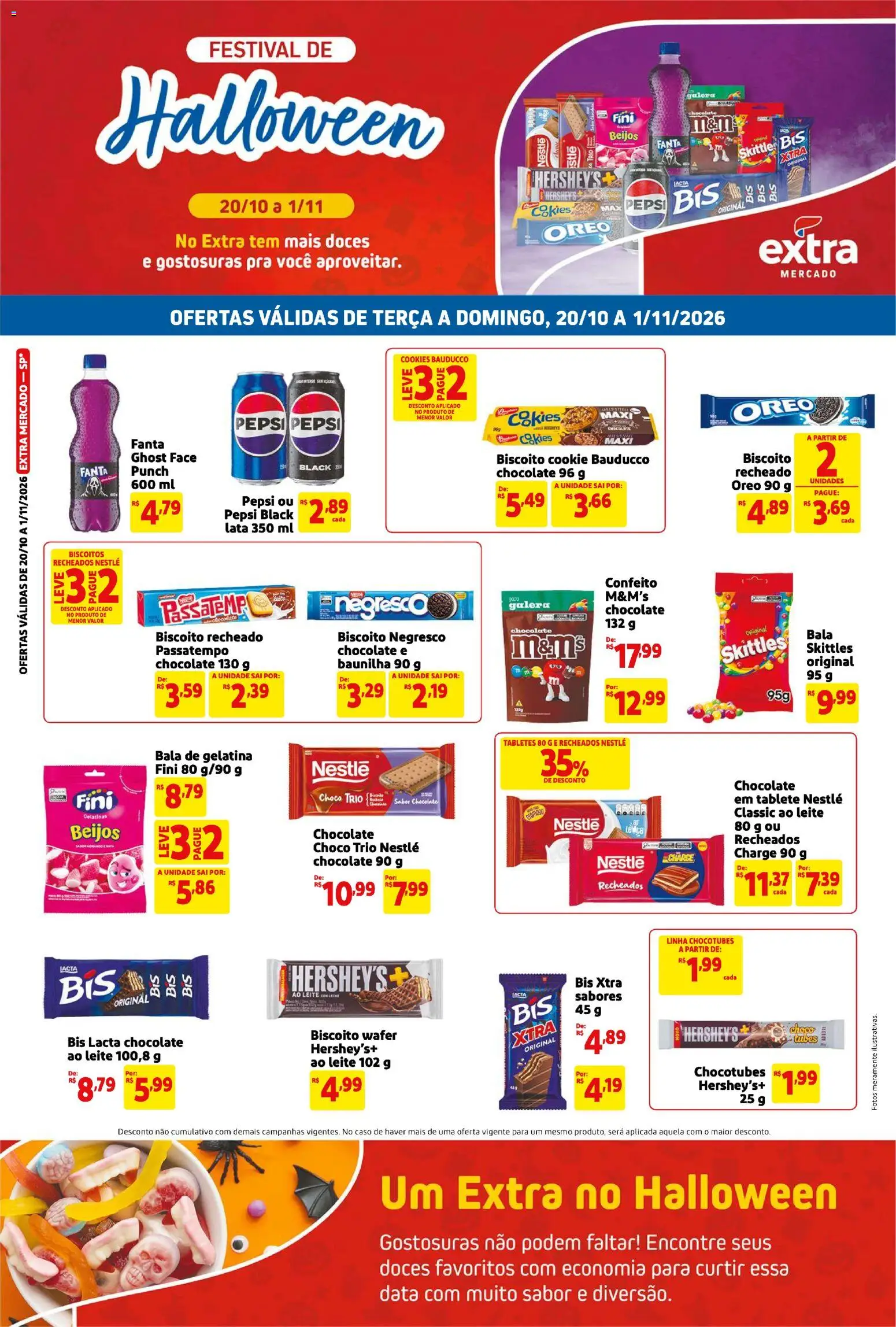 Extra ofertas Halloween - página 1- válido a partir de 20/10/2026
