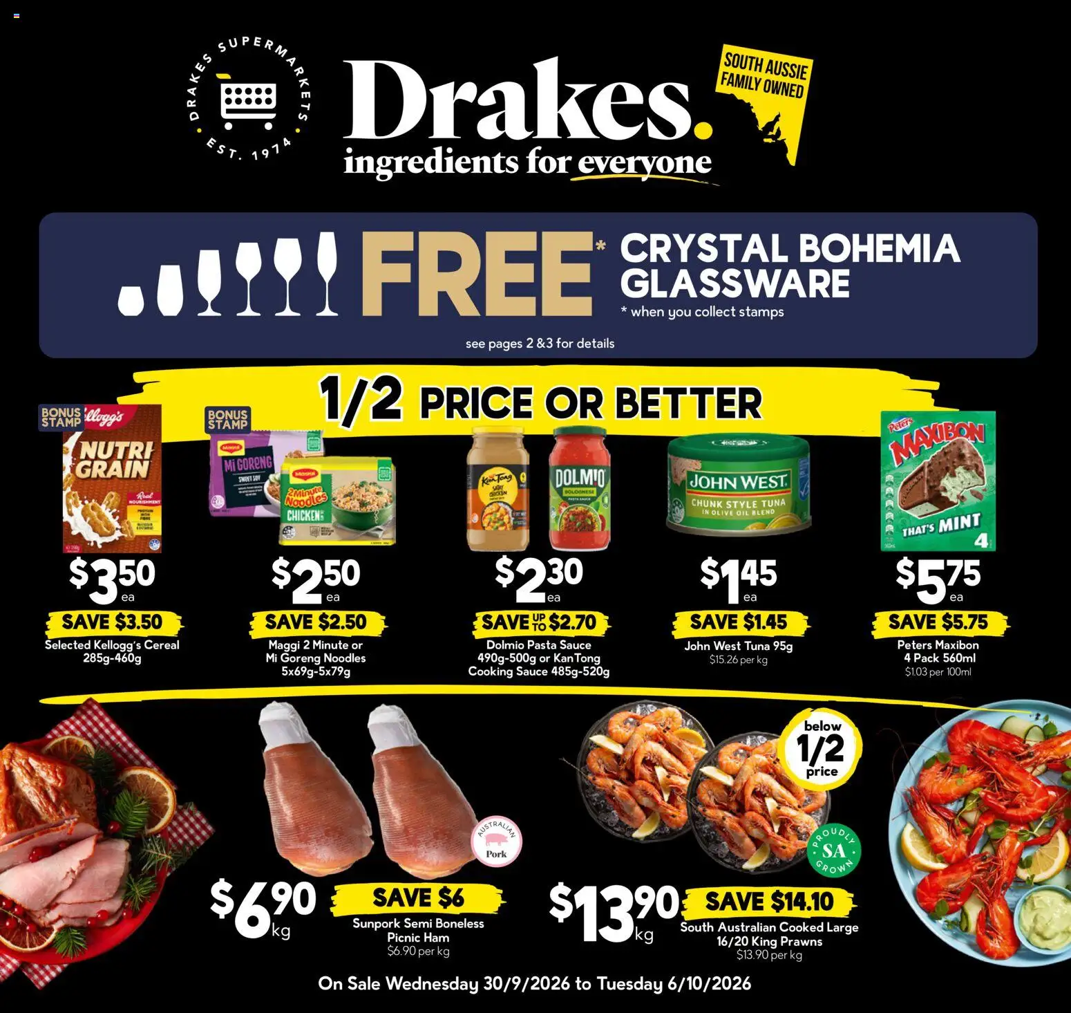 Drakes catalogue - page 1- valid from 30/09/2026