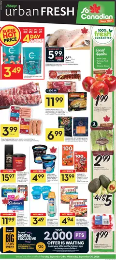Preview Sobeys weekly flyer / circulaire valid from Sep 24, 2026