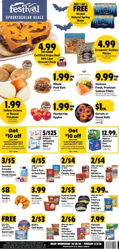 Preview Festival Foods Weekly Ad valid from 10/28/2026