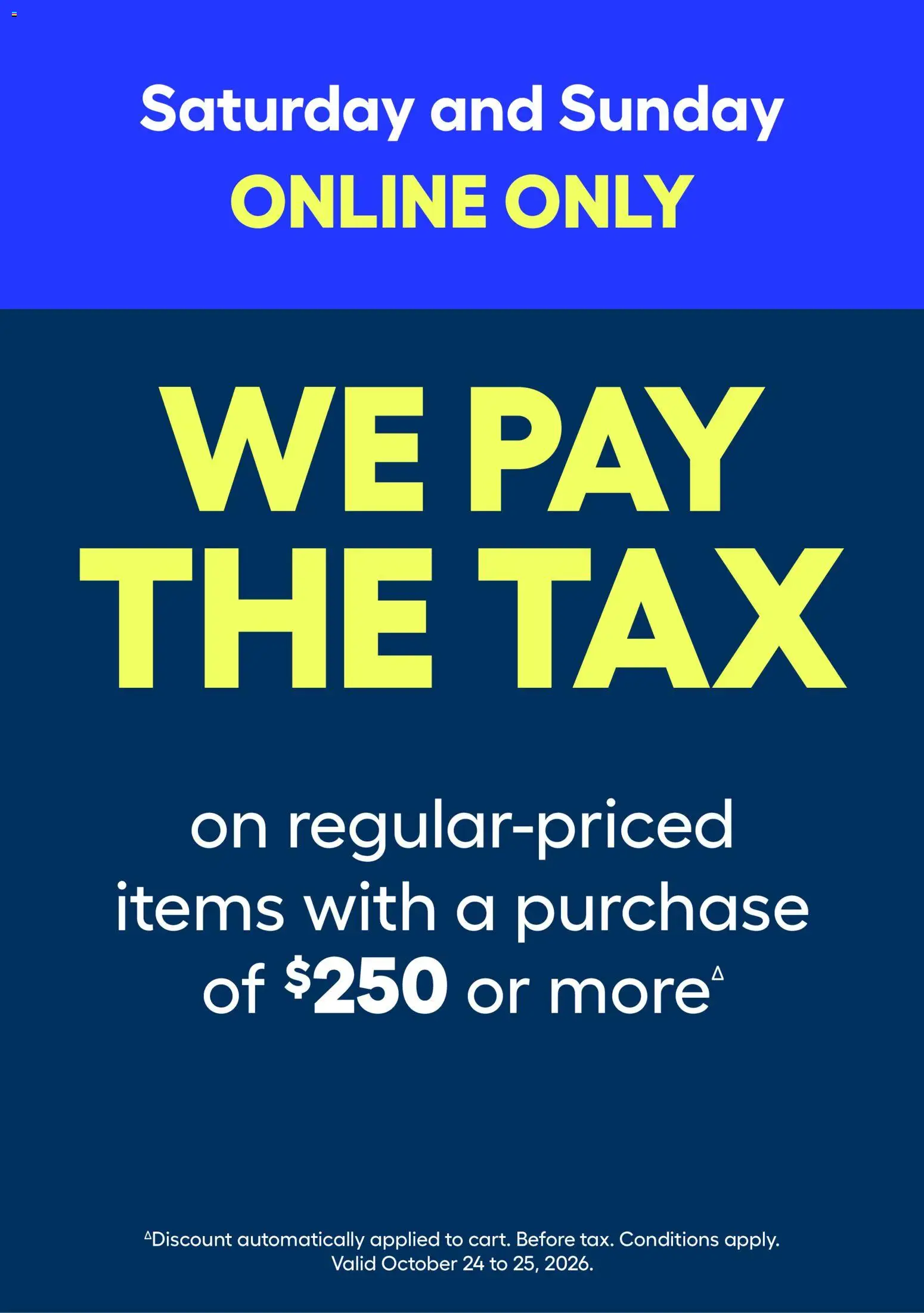 Rona weekly flyer - page 1- valid from Oct 15, 2026