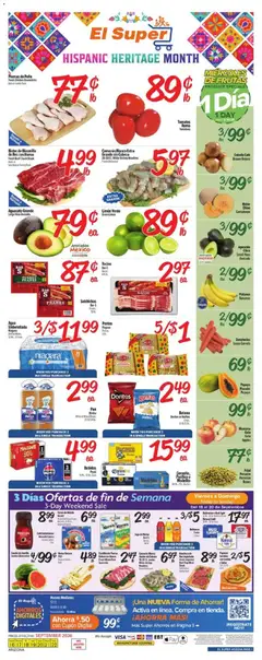 Preview El Super Weekly Ad valid from 09/16/2026