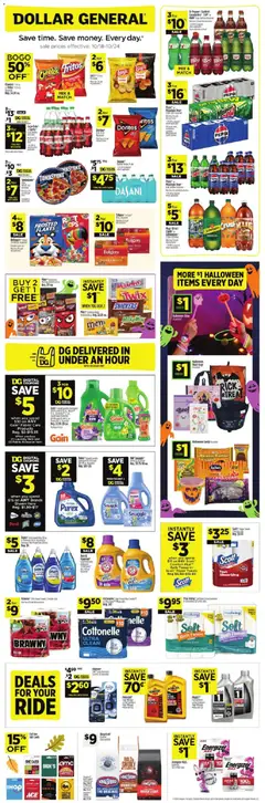 Preview Dollar General Weekly Ad valid from 10/18/2026