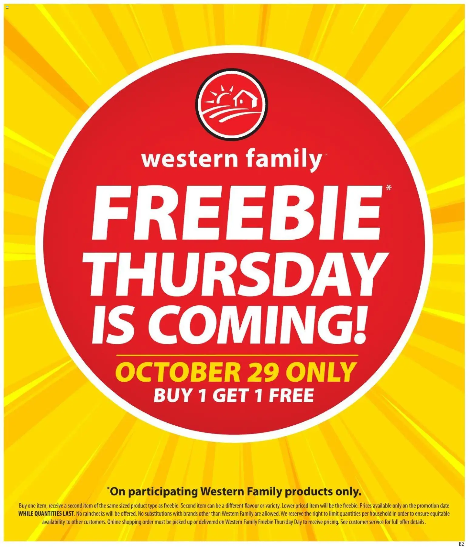 Save on foods weekly flyer / circulaire - page 1- valid from Oct 22, 2026
