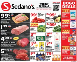 Preview Sedano's Weekly Ad valid from 09/30/2026