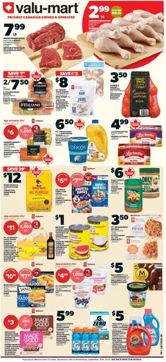 Preview Valu Mart weekly flyer valid from Sep 24, 2026