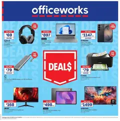 Officeworks catalogue preview - valid from 01/10/2026