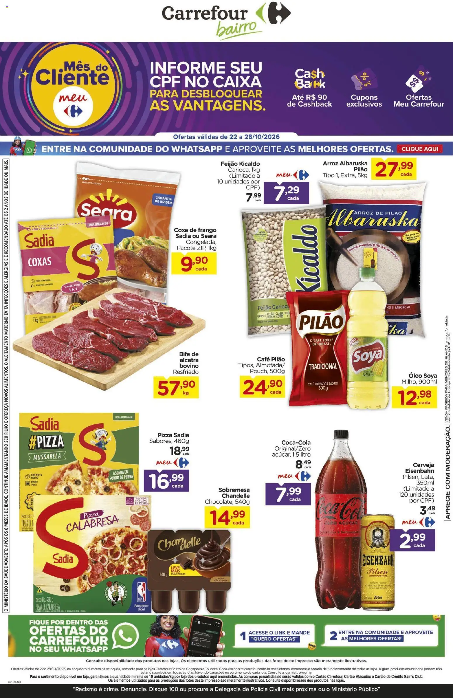 Carrefour Bairro - Ofertas da semana - página 1- válido a partir de 22/10/2026
