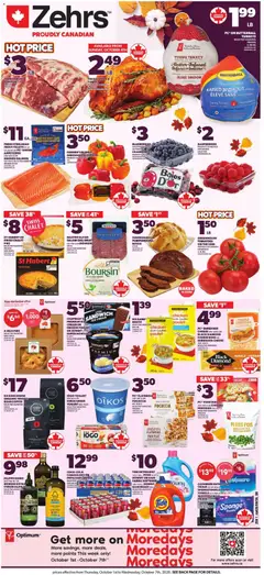 Preview Zehrs weekly flyer / circulaire valid from Oct 1, 2026